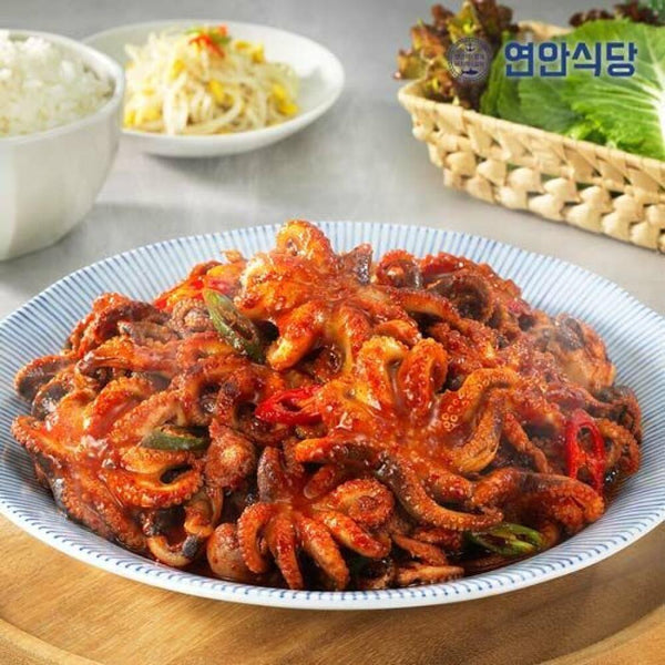 [무료별도배송] [꽃마Fresh] 연안식당 쭈꾸미 볶음 400g x 5팩