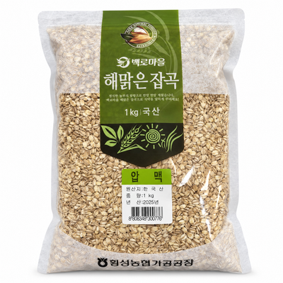 횡성농협 - 압맥 (납작보리) 1kg