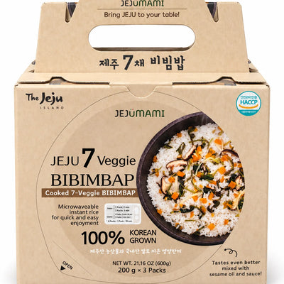 제주마미 즉석 영양밥 - 제주 7채 비빔밥 200g * 3팩 유통기한: 2027년 8월 26일