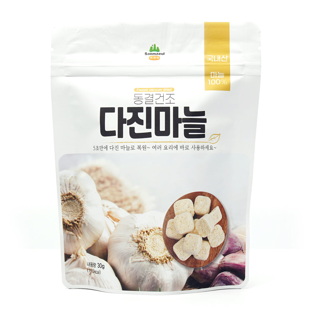산마을 - 동결건조 다진마늘 30g