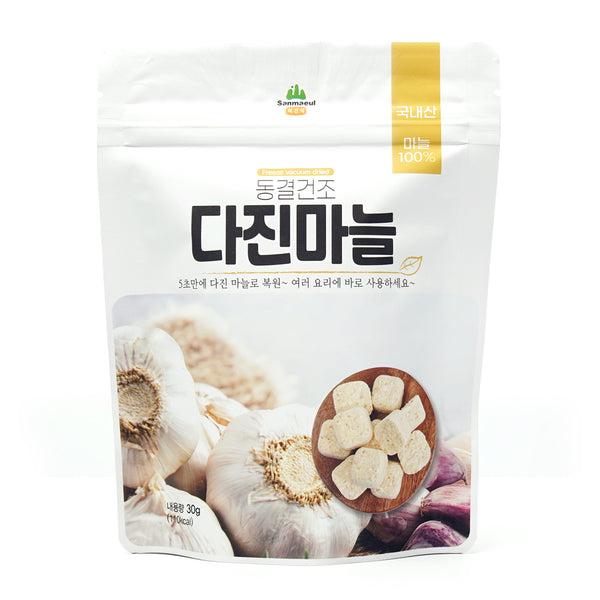 산마을 - 동결건조 다진마늘 30g