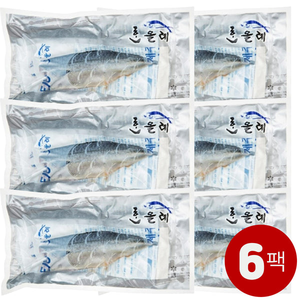 [무료별도배송][꽃마Fresh] 제주 추동고등어살 200g 내외 (특대 6팩) 유통기한: 2026년 6월 30일