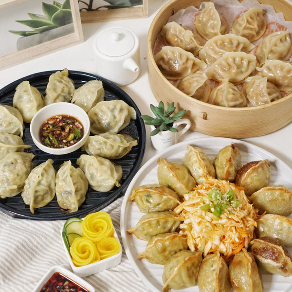 [득템찬스][꽃마Fresh] 헤이밀 비건만두 420g x 3종세트 (김치+버섯+채소) 유통기한: 2026년 4월 6일