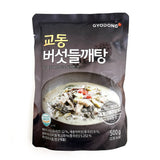 교동식품 - 버섯들깨탕 500g (실온보관) X 3팩 유통기한: 2026년 11월 4일