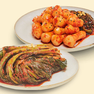 [꽃마Fresh] 예소담 갓김치 1kg+총각김치 1kg