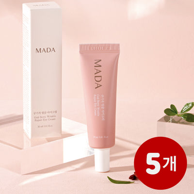 [묶음할인] MADA 구기자 링클 아이크림 30ml X 5개</br> 유통기한 : 2025년 2월 28일