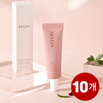 [묶음할인] MADA 구기자 링클 아이크림 30ml X 10개</br> 유통기한 : 2025년 2월 28일