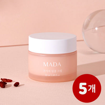 [묶음할인] MADA 구기자 링클 크림 50ml X5개 </br> 유통기한 : 2025년 3월 13일