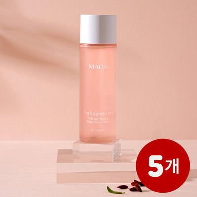 [묶음할인] MADA 구기자 링클 에센스토너 120ml X 5개 </br> 유통기한 : 2025년 3월 4일