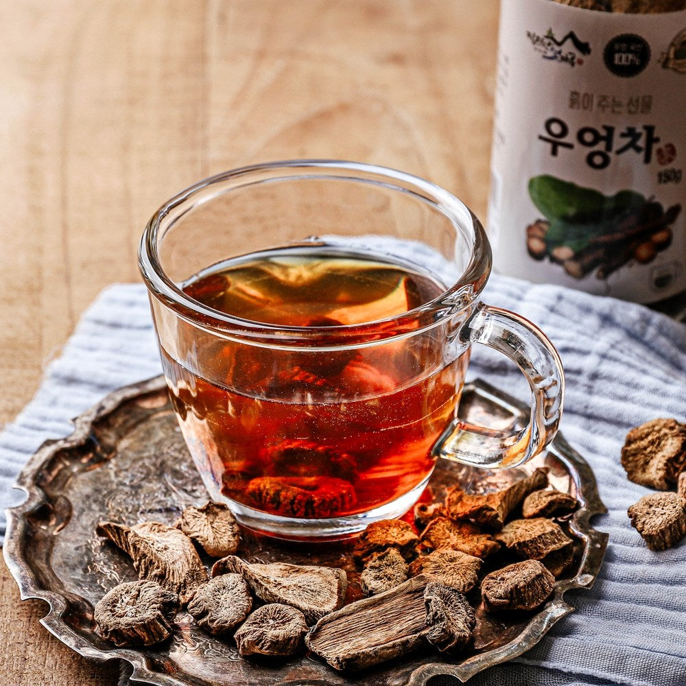지리산 별마루 - 지리산 우엉차 (150g) 유통기한 : 2025년 5월 10일 – 꽃마USA