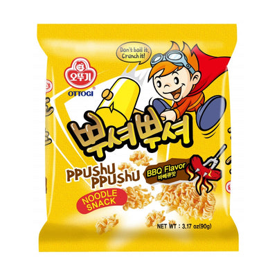 오뚜기 - 뿌셔뿌셔 바베큐맛 90g </br> 유통기한 : 2024년 6월 7일