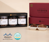 [고국배송] 주문 즉시 오븐에 두번구운 수제 호두정과(130gx3) 선물세트