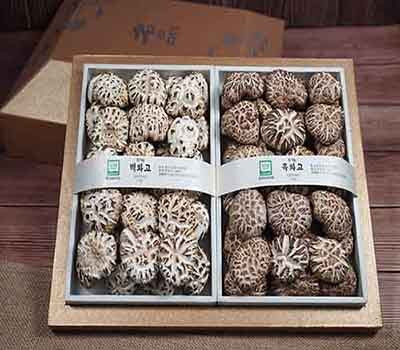 [고국배송] 유기농 백화고260g+흑화고260g