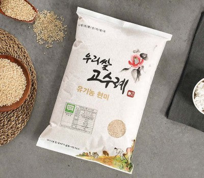 우리쌀 고수례 유기농 신동진 현미 4kg X 1포 (냉장보관)(1주문당 2포 한정)