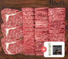 [고국배송] [하누리]한우1++소한마리 등심모듬구이 400g(등심+특수부위)