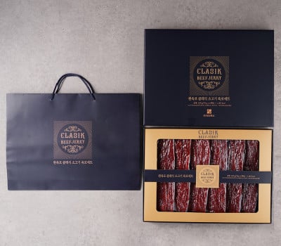 [고국배송] [항진육포] 원육포 클래식 소고기 육포 선물세트 420g