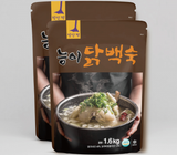 [고국배송] 오케이덕 능이 닭백숙 1.6kg*2팩