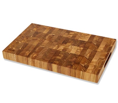 [고국배송] 벨르썸 티크 엔드그레인 사각도마(M/L)