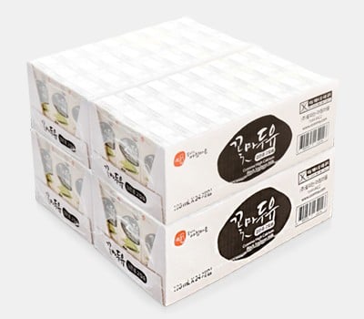 [고국배송] 꽃마두유_검은콩 고칼슘 24입 트레이 4세트