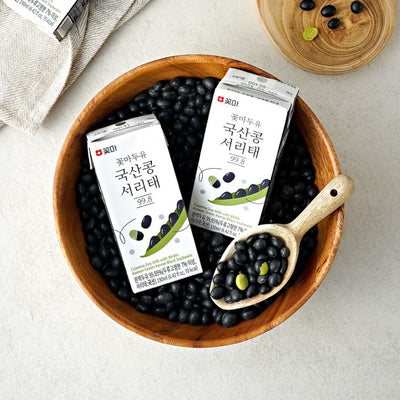 꽃마두유 국산콩 서리태 99.8 (190ml x 24팩) 유통기한 : 2026년 12월 10일