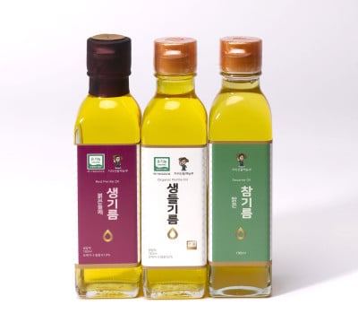 [고국배송] 유기농 생들기름 180ml