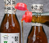 [고국배송] [추석맞이 묶음특가] 통참깨 저온압착 참기름 10병