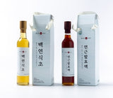 [고국배송] 2026추석장터(백연식초+연근발효액) 선물세트