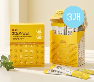 [고국배송] 꽃마 생(生) 유산균(30포/1개월분) 3박스