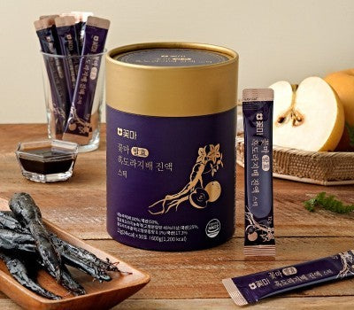 [한국직배송] 꽃마 발효 흑도라지배 진액스틱(12g*50포) 2통