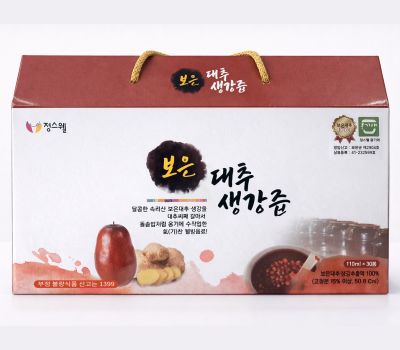 [고국배송] 보은대추생강즙 속이편하게 몸을 따뜻하게!
