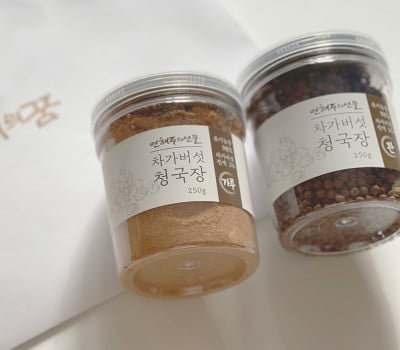 [고국배송] 차가버섯청국장 환250gx2개
