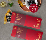 [한국직배송] 꽃마홍삼 큰뿌리 정과(37.5g*4본) 5박스
