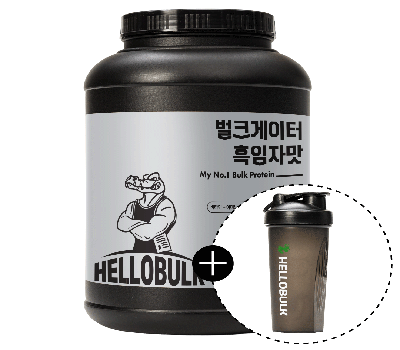 [고국배송] 벌크게이터 단백질 프로틴 흑임자맛 2kg
