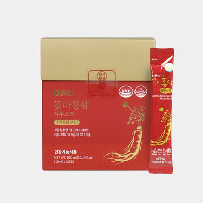 꽃마홍삼 하루스틱 10ml x 30포