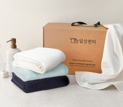 일상편리 프리미엄 뱀부 호텔타월 200G