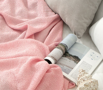 [한국직배송] 일상편리 풍기인견 와플피그먼트 홑이불 3개 세트