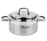 [고국배송] 프리미엄 통7중 스텐 쿡웨어냄비 5종세트(CLAD Arzon)