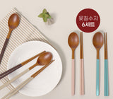 [한국직배송] 일상편리 매일쓰는 옻칠수저 6세트