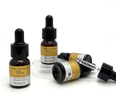 [한국직배송] 데일리스테 순수비타민C 15% 앰플 10ml x 8병