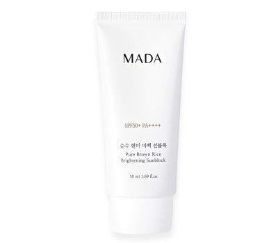 [한국직배송] [기한임박]MADA 순수 현미 미백 선블록 50ml(15개)