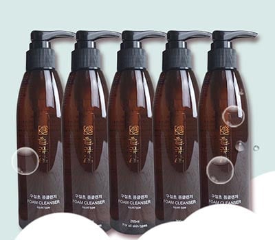 [고국배송] (들꽃잠) 순한 구절초폼클렌저 5개