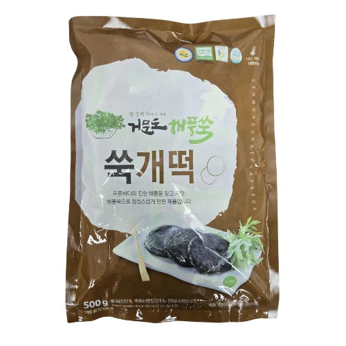 [무료별도배송][꽃마Fresh] 해풍쑥 쑥송편 2팩 + 쑥개떡 2팩 (4팩/2kg)