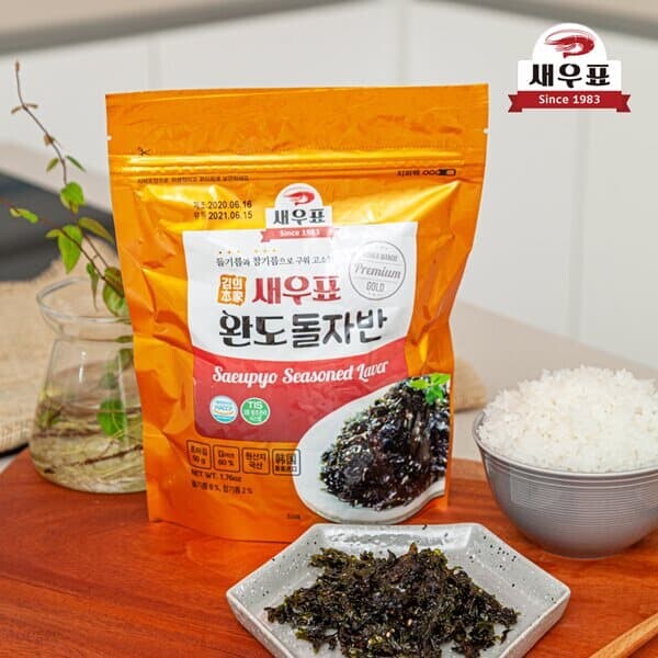 새우표 완도물산 돌자반 50g