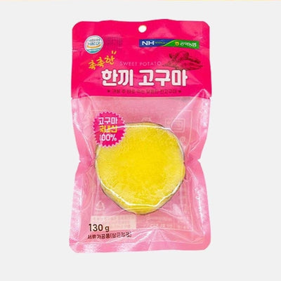 촉촉한 한끼 고구마 130g x 5팩 <br> 유통기한 : 2024년 1월 19일