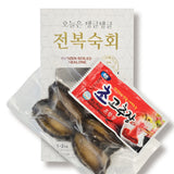 [꽃마Fresh] 오늘은 탱글탱글 전복숙회 4미(전복80g+초고추장40g) 유통기한: 2026년 3월 8일