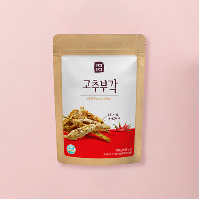 속초 티각태각 고추 부각 (100g) <BR/>유통기한 : 2026년 5월 8일