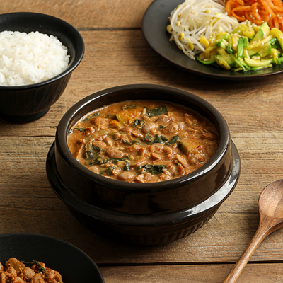 [꽃마Fresh] 옹고집 우거지 청국장 (350g)<br>유통기한 : 2025년 8월 16일