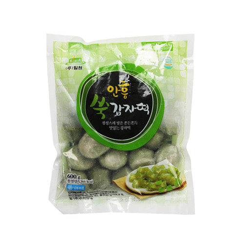 [꽃마Fresh] 밀원 - 강원도 안흥 쑥감자떡 600g