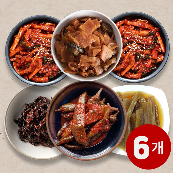 [득템찬스][꽃마Fresh][무료별도배송] 밥도둑 제주 반찬 5종 세트