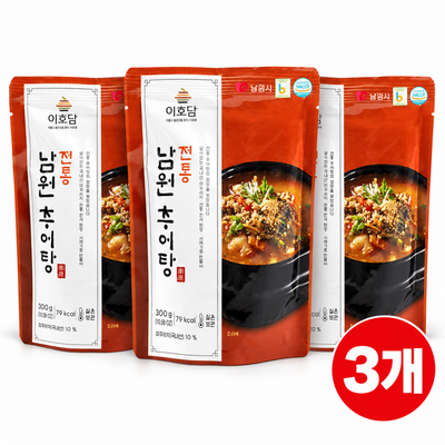 이호담 - 전통 남원추어탕 300g x 3팩